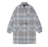 ロマンティッククラウン(ROMANTIC CROWN)GNAC TARTAN CHECK DRESS_GREY