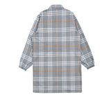 ロマンティッククラウン(ROMANTIC CROWN)GNAC TARTAN CHECK DRESS_GREY