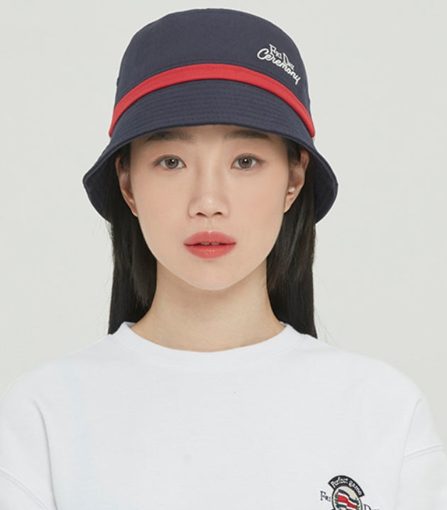 ROMANTIC CROWN(ロマンティック クラウン)FRIDAY BUCKET HAT_NAVY