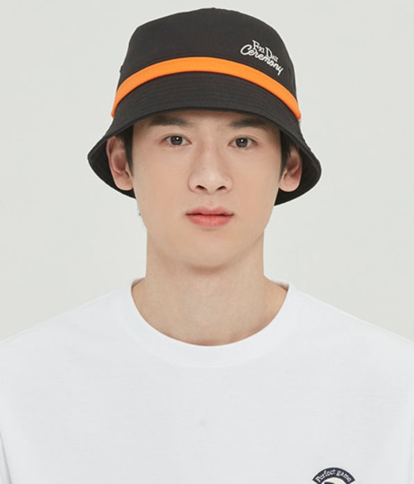 ROMANTIC CROWN(ロマンティック クラウン)FRIDAY BUCKET HAT_BLACK