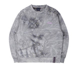 ロマンティッククラウン(ROMANTIC CROWN) TIE DYE LOGO SWEAT SHIRT_GREY
