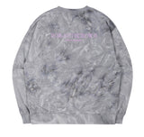 ロマンティッククラウン(ROMANTIC CROWN) TIE DYE LOGO SWEAT SHIRT_GREY