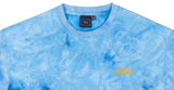 ロマンティッククラウン(ROMANTIC CROWN) TIE DYE LOGO SWEAT SHIRT_BLUE