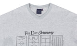 ロマンティッククラウン(ROMANTIC CROWN) FRIDAY FIELD JERSEY_GREY