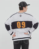 ロマンティッククラウン(ROMANTIC CROWN) SCOREBOARD KNIT_WHITE