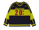 ロマンティッククラウン(ROMANTIC CROWN) SCOREBOARD KNIT_NAVY