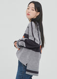 ロマンティッククラウン(ROMANTIC CROWN) SCOREBOARD KNIT_GREY