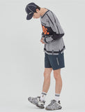 ロマンティッククラウン(ROMANTIC CROWN) SCOREBOARD KNIT_GREY