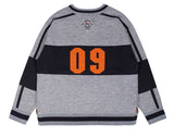 ロマンティッククラウン(ROMANTIC CROWN) SCOREBOARD KNIT_GREY