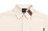 ロマンティッククラウン(ROMANTIC CROWN) RMTCRW CROSS LINE SHIRT_OATMEAL