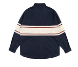 ロマンティッククラウン(ROMANTIC CROWN) RMTCRW CROSS LINE SHIRT_NAVY
