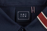 ロマンティッククラウン(ROMANTIC CROWN) RMTCRW CROSS LINE SHIRT_NAVY