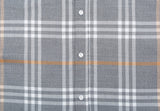 ロマンティッククラウン(ROMANTIC CROWN)BACK LINE CHECK SHIRT_GREY