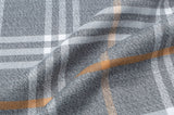 ロマンティッククラウン(ROMANTIC CROWN)BACK LINE CHECK SHIRT_GREY