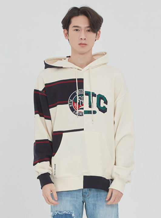 ロマンティッククラウン(ROMANTIC CROWN) HALF TWIN HOODIE_OATMEAL