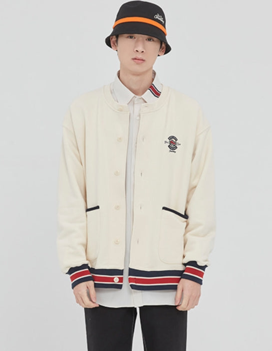 ロマンティッククラウン(ROMANTIC CROWN)  FRIDAY CEREMONY CARDIGAN_OATMEAL