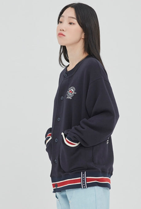 ロマンティッククラウン(ROMANTIC CROWN) FRIDAY CEREMONY CARDIGAN_NAVY