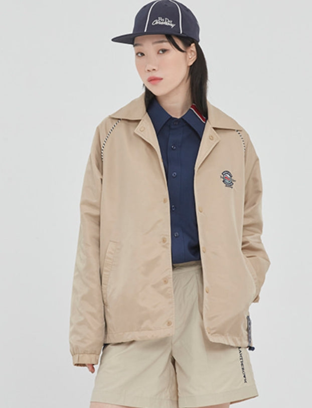 ロマンティッククラウン(ROMANTIC CROWN) FRIDAY COACH JACKET_BEIGE