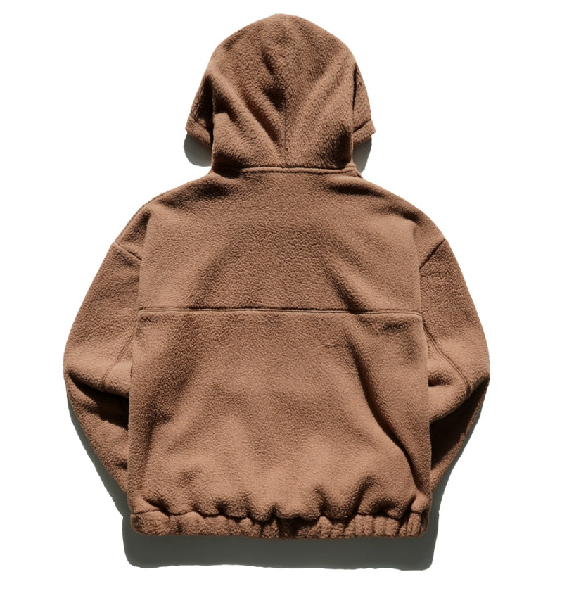 ティーダブリューエヌ(TWN) BROAD LANITAL HOODIE BROWN JEHD3253