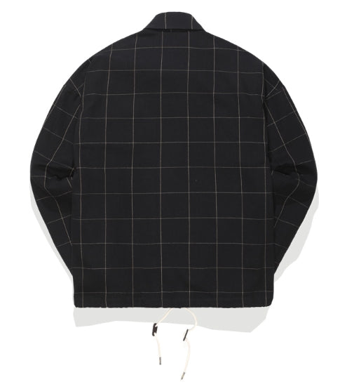 ティーダブリューエヌ(TWN) SIMPLE GRID JACKET SHIRT (5color) STLS3218