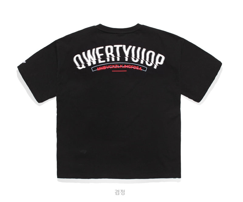 ティーダヴリューエヌ(TWN) BACK BOARD SHORT SLEEVE YMST3173 (BLACK,BLUE,MUSTARD,WHITE,DEEPGRAY)