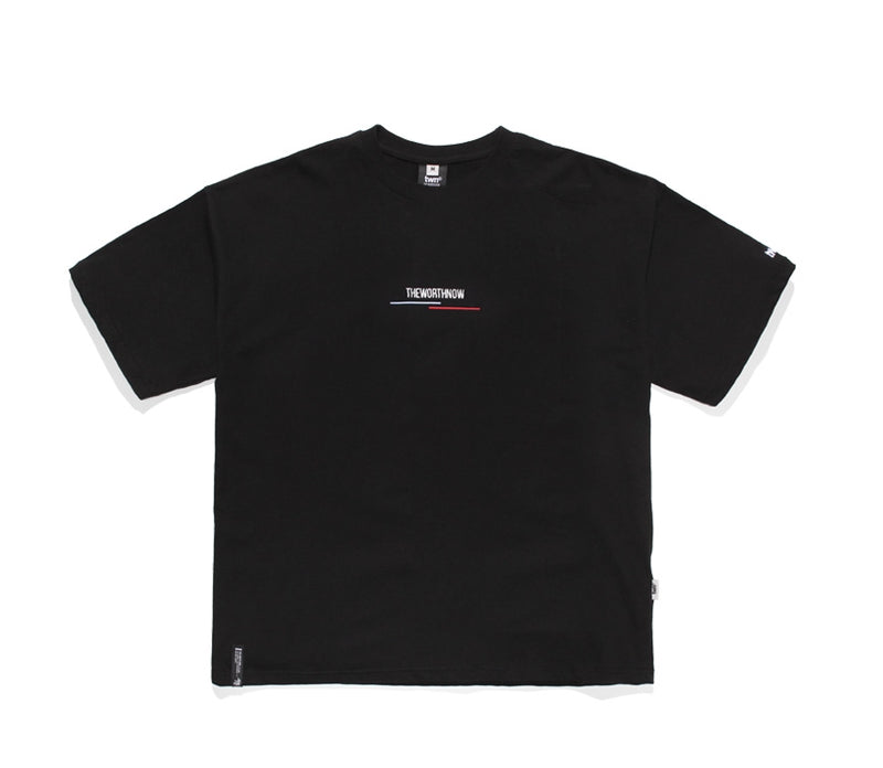 ティーダヴリューエヌ(TWN) BACK BOARD SHORT SLEEVE YMST3173 (BLACK,BLUE,MUSTARD,WHITE,DEEPGRAY)