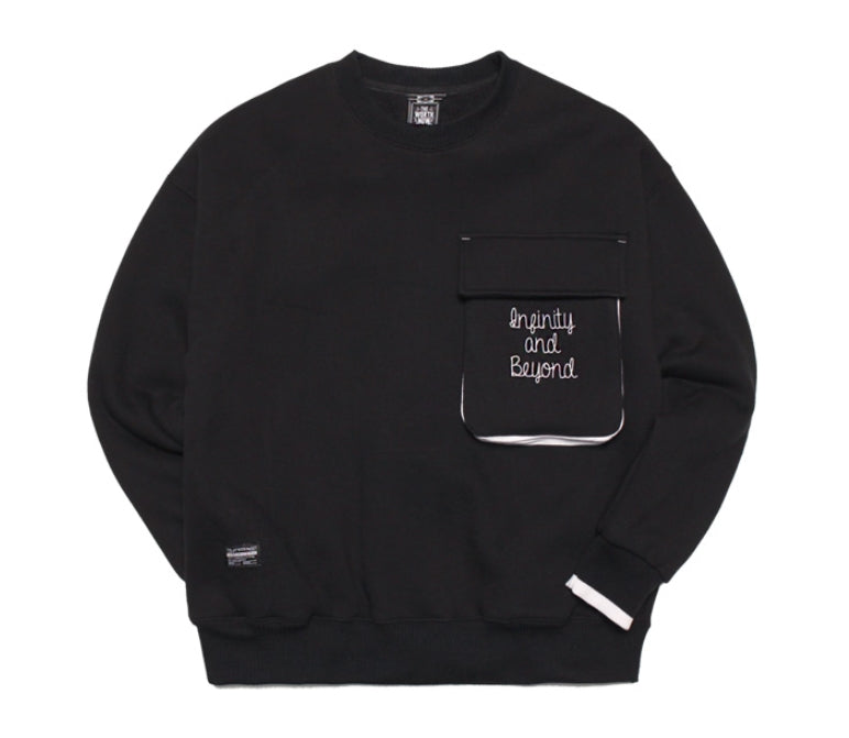 ティーダヴリューエヌ(TWN) BULKY POCKET SWEATSHIRTS STMT3154