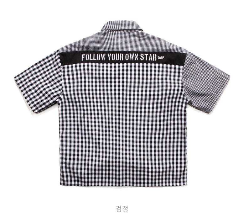 ティーダヴリューエヌ(TWN) CHANGE UP CHECK SHIRT STSS3103