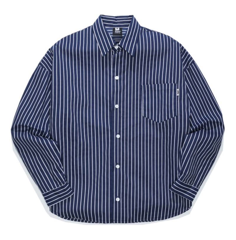 ティーダヴリューエヌ(TWN) COLUMN STRIPE SHIRTS (4color) STLS3231