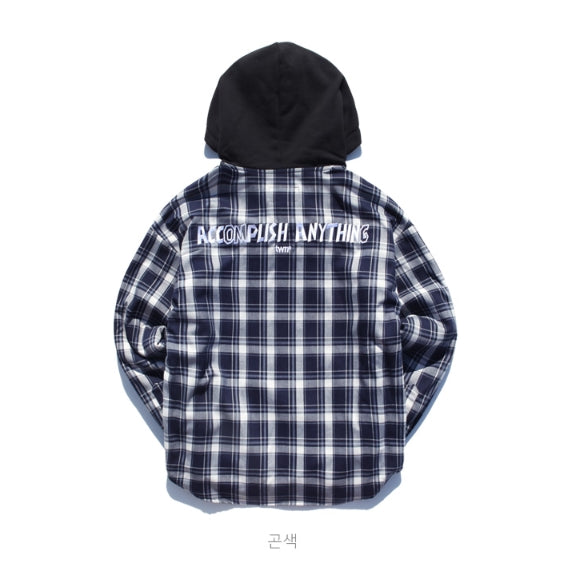 ティーダヴリューエヌ(TWN) COMPLISH HOOD SHIRTS YMLS3130