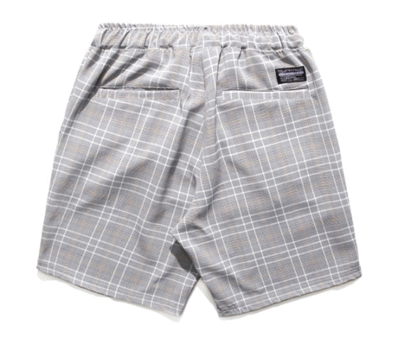 ティーダヴリューエヌ(TWN) MINIMAL CHECK SHORT PANTS YMSP3116 (BLACK,BEIGE,KHAKI)