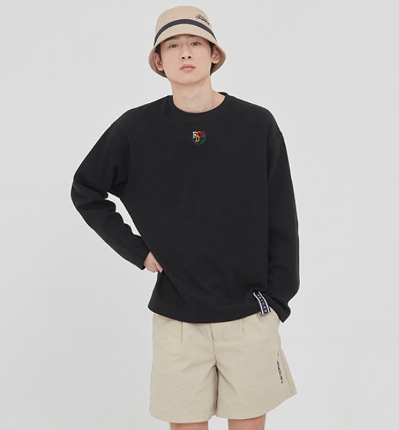 ロマンティッククラウン(ROMANTIC CROWN) WORLD MAP LONG SLEEVE_BLACK