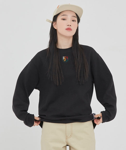 ロマンティッククラウン(ROMANTIC CROWN) WORLD MAP LONG SLEEVE_BLACK