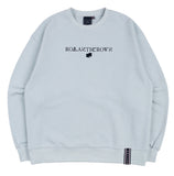 ロマンティッククラウン(ROMANTIC CROWN)RMTCRW LOGO SWEATSHIRT_SKY BLUE（NO NAPPING)