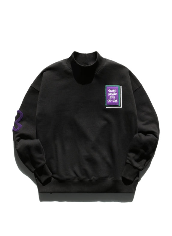 ティーダヴリューエヌ(TWN) THEYMEAN MIDDLE NECK SWEATSHIRTS JEMT3155