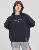 ロマンティッククラウン(ROMANTIC CROWN)RMTCRW LOGO SWEATSHIRT_NAVY（NO NAPPING)