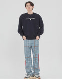 ロマンティッククラウン(ROMANTIC CROWN)RMTCRW LOGO SWEATSHIRT_NAVY（NO NAPPING)