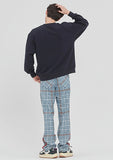 ロマンティッククラウン(ROMANTIC CROWN)RMTCRW LOGO SWEATSHIRT_NAVY（NO NAPPING)