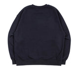 ロマンティッククラウン(ROMANTIC CROWN)RMTCRW LOGO SWEATSHIRT_NAVY（NO NAPPING)