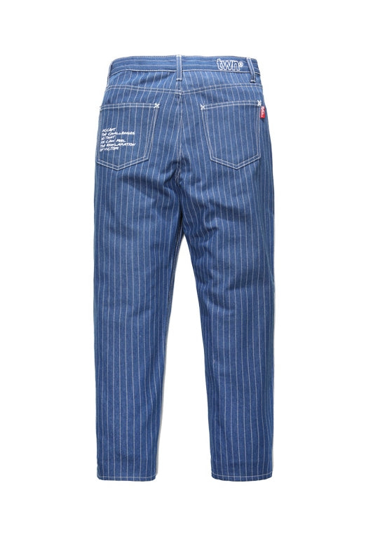 ティーダヴリューエヌ(TWN) STRIPE DENIM PANTS STLP3088