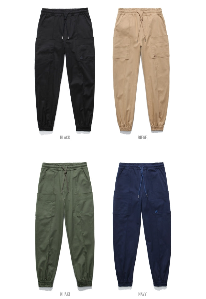 ティーダヴリューエヌ(TWN) PINTUCK POCKET JOGGER PANTS STLP3162