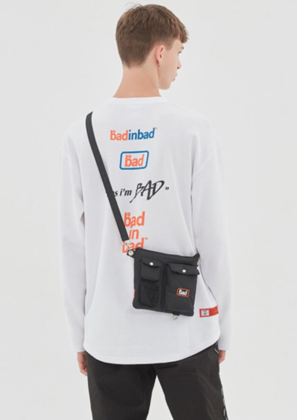 ベドインベド(BADINBAD) MULTI POCKET SACOCHE_BLACK
