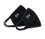 オーワイ(OY)  LOGO MASK 2PACKS-BLACK