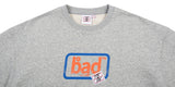 ベドインベド(BADINBAD) BOX LOGO SWEATSHIRT_GREY