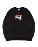 ベドインベド(BADINBAD) BOX LOGO SWEATSHIRT_BLACK