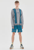 ベドインベド(BADINBAD) HOOLIGAN FLAG KNIT_GREY