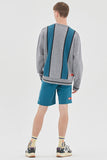 ベドインベド(BADINBAD) HOOLIGAN FLAG KNIT_GREY