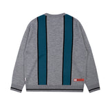 ベドインベド(BADINBAD) HOOLIGAN FLAG KNIT_GREY