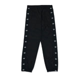 オーワイ(OY) UNBALANCE TAPE TRACK PANTS-BLACK