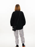 オーワイ(OY)REFLECTIVE PIPING CARGO PANTS-GREY